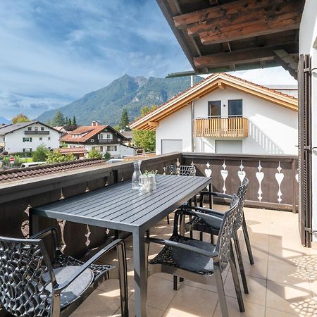 3-Zimmer-Rueckzugsort Mit Panoramabalkon In Bestlage Garmisch-Partenkirchen Exterior foto